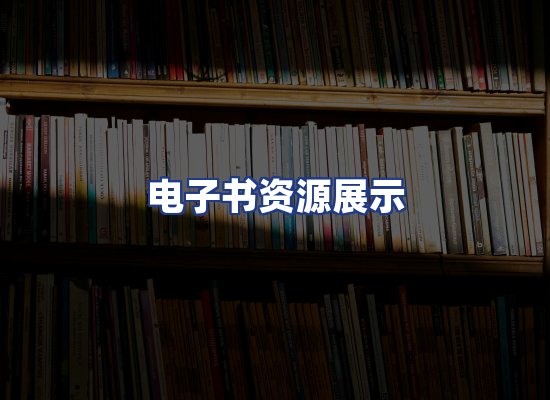 电子书资源展示